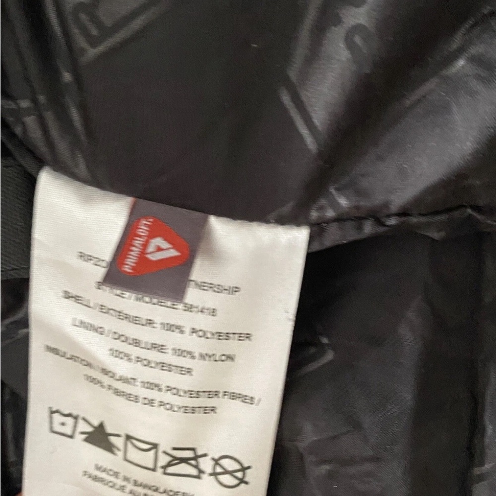 Ripzone Primaloft Winter Jacket Size Small unisex- Grey - Picture 8 of 9